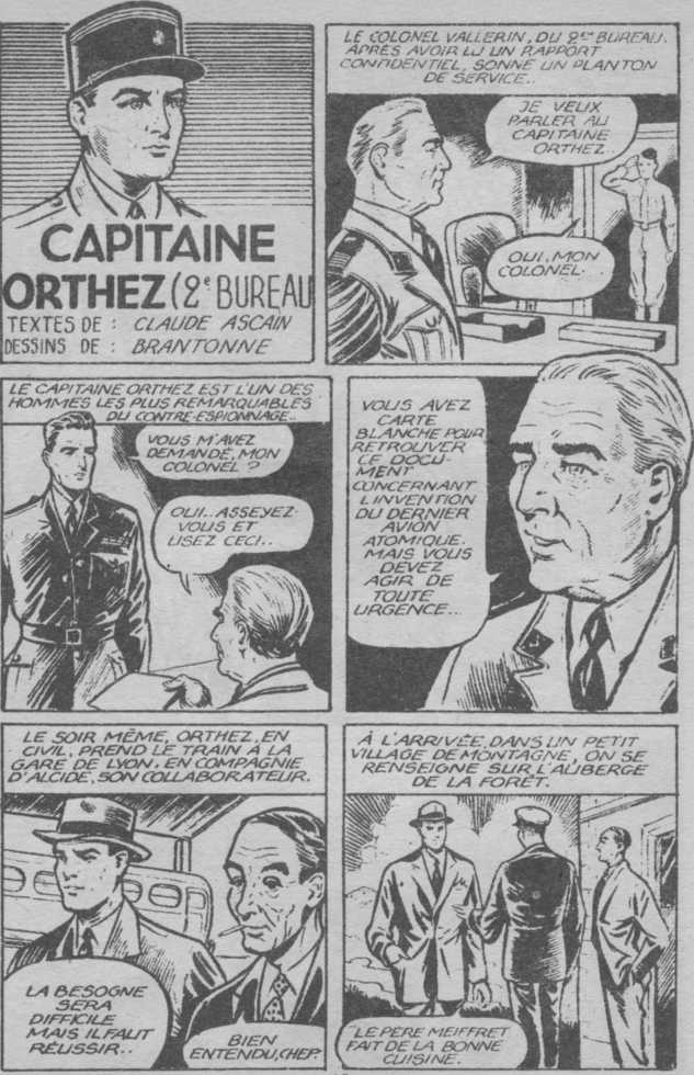 Scan de l'épisode Capitaine Orthez
